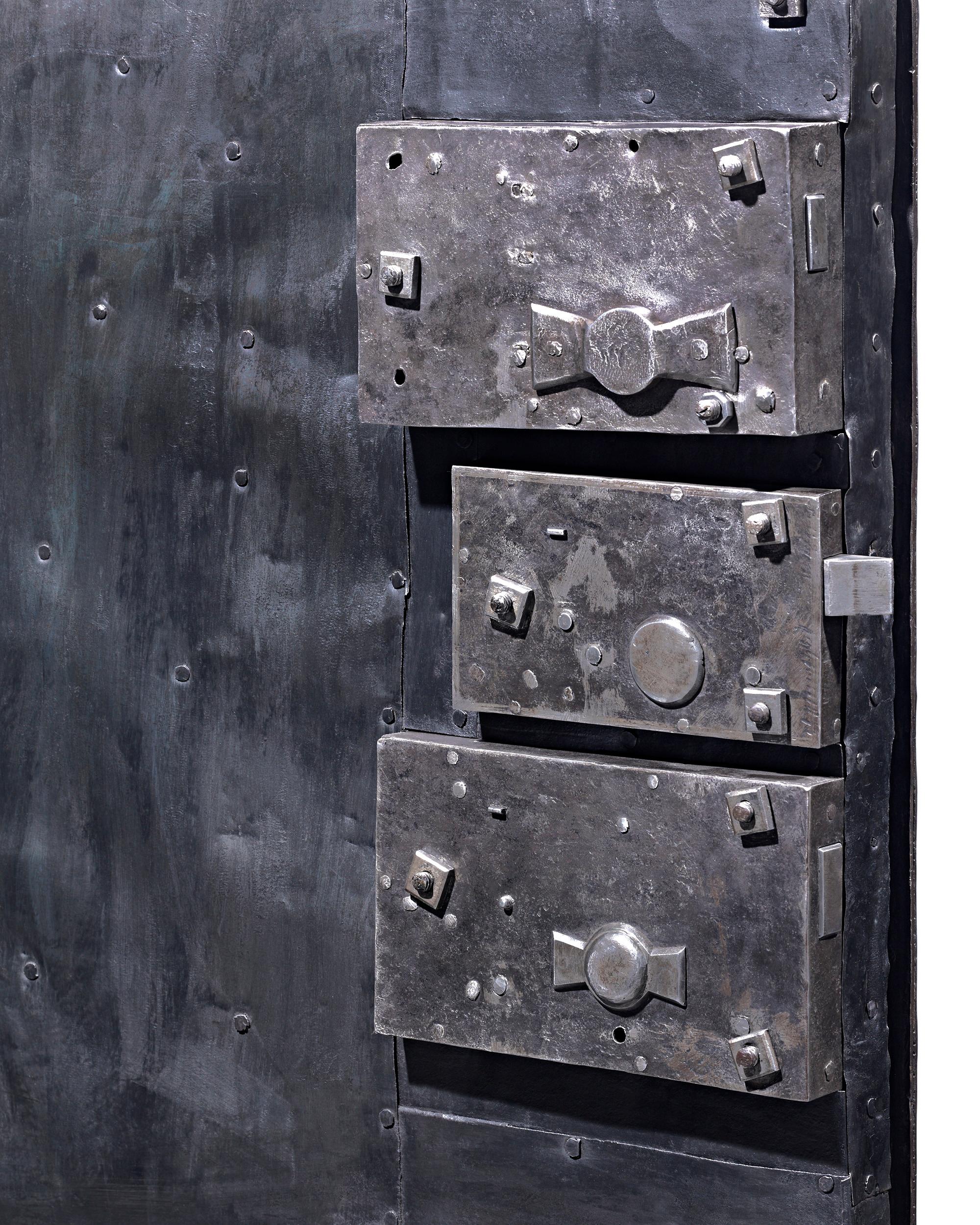 18th Century Northern Italian Iron Safe 1