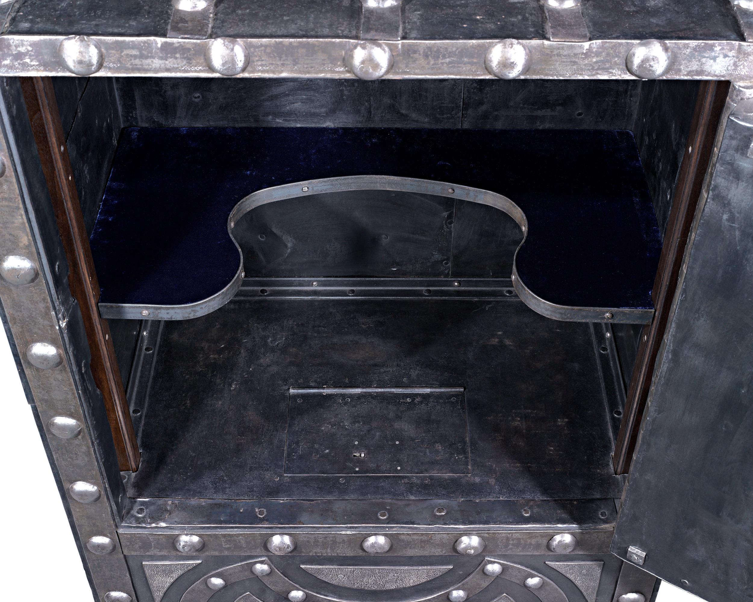 18th Century Northern Italian Iron Safe 2