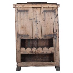 18th Century Northern Italian Mountain Pantry Cabinet