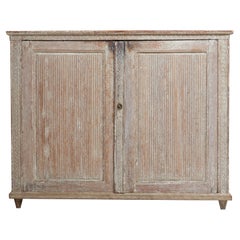 Antique 18th Century Northern Swedish Gustavian Pine Sideboard