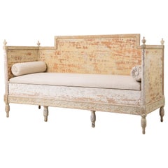 18th Century Northern Swedish Gustavian Sofa