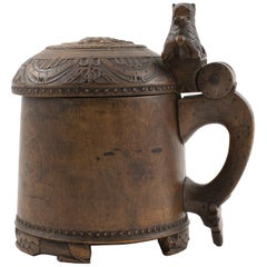 18th Century Norwegian Baroque Tankard