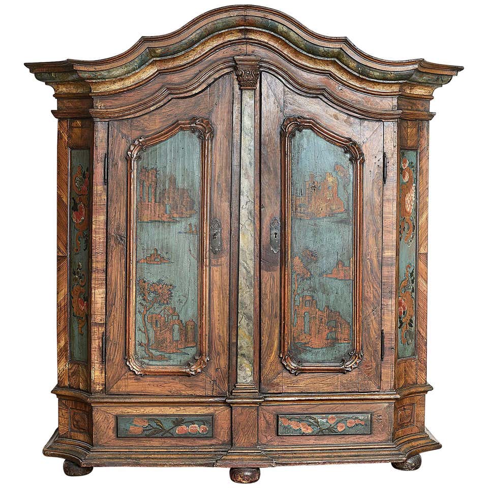 A Swedish Rococo Cabinet For Sale at 1stDibs