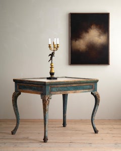 18th Century Norwegian Rococo Centre Tray Table