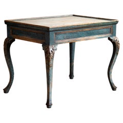 18th Century Norwegian Rococo Centre Tray Table