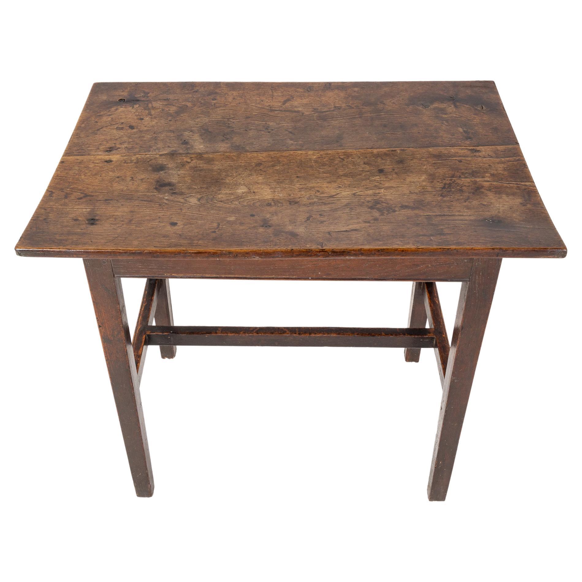 18th Century Oak Centre/Tavern Table For Sale