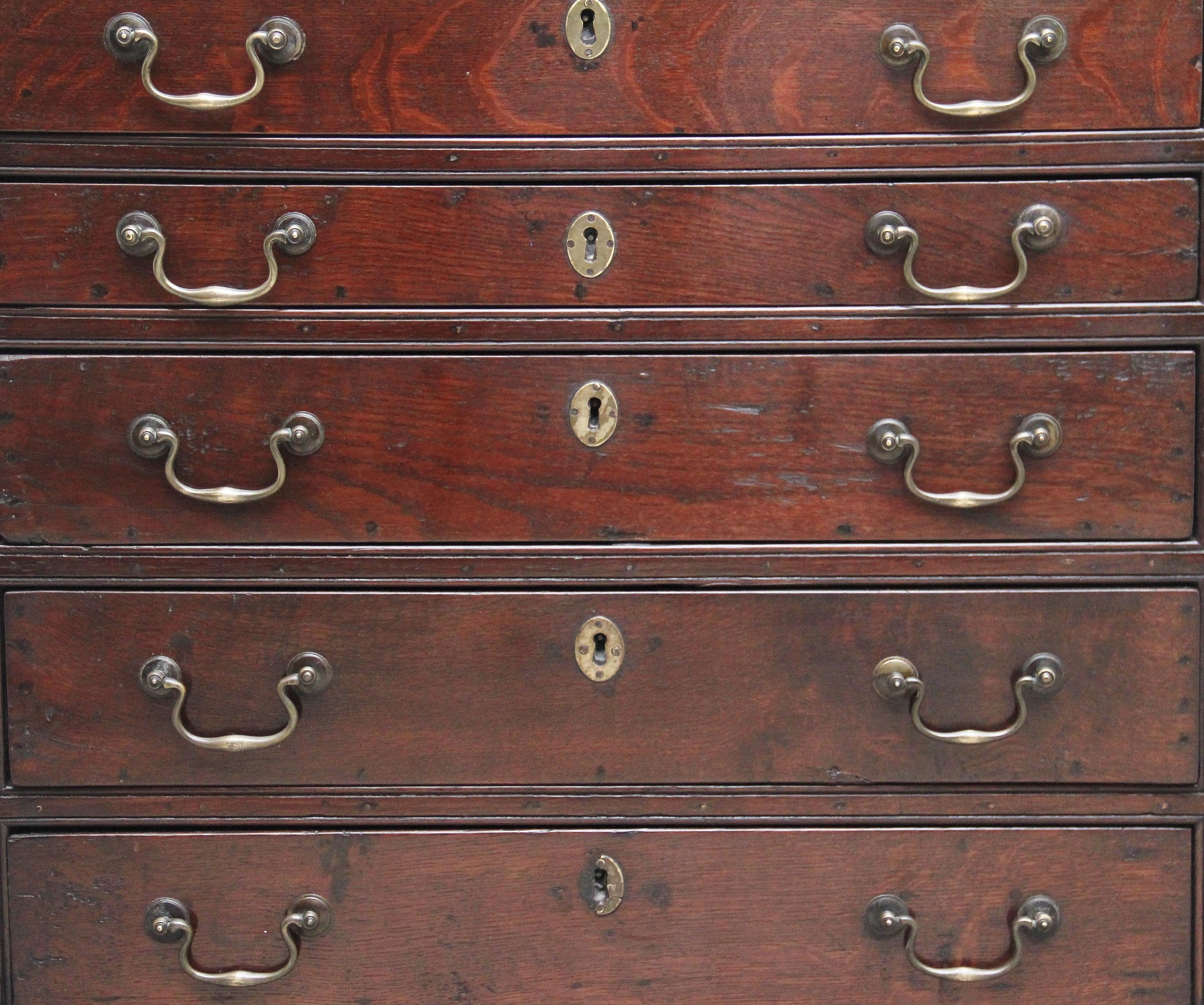 Late 18th Century 18th Century Oak Chest For Sale