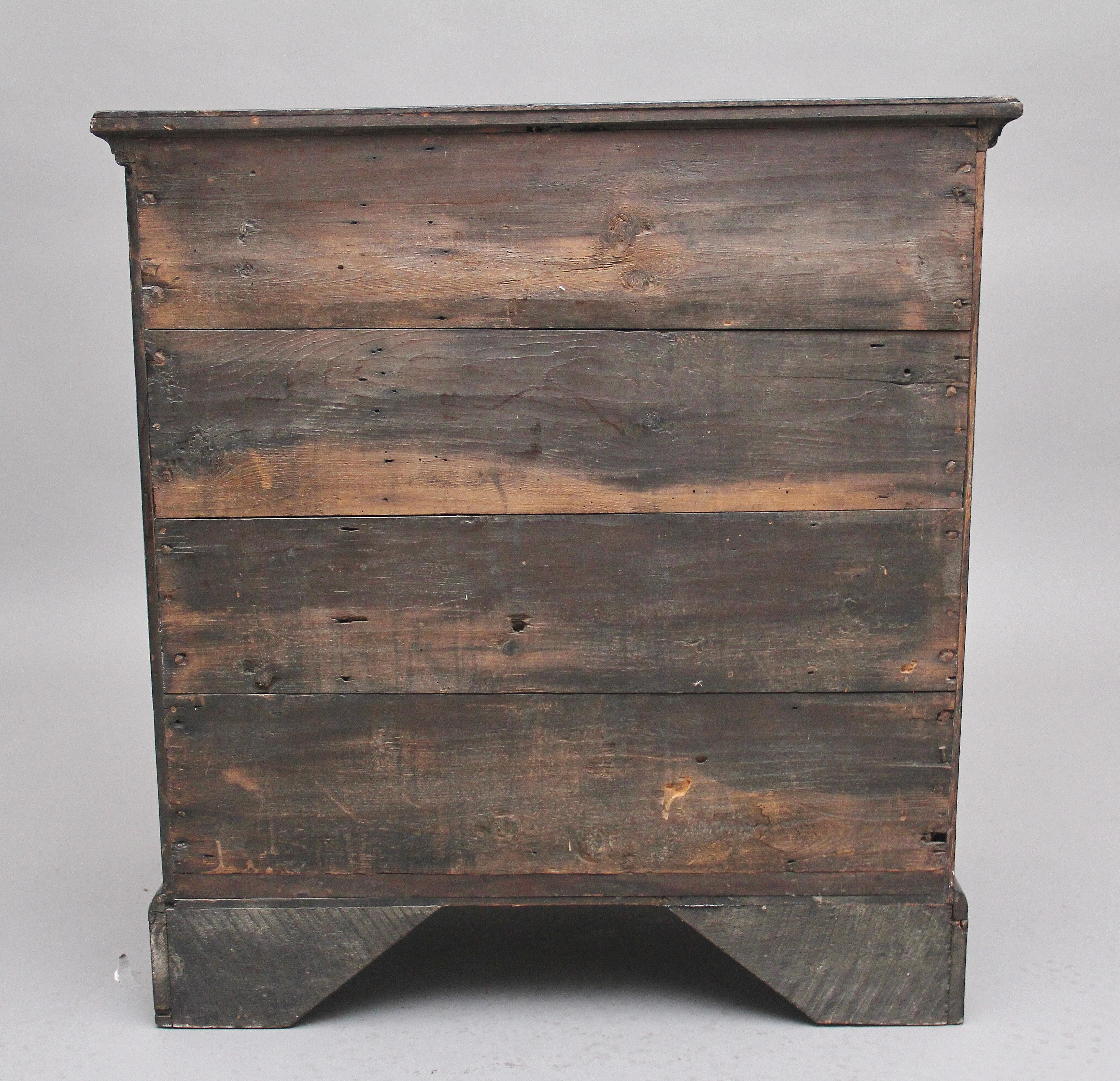 18th Century Oak Chest For Sale 2