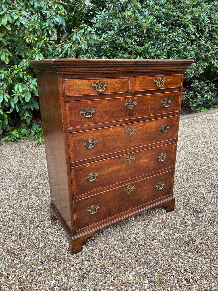 18th Century Oak Chest of Drawers For Sale at 1stDibs