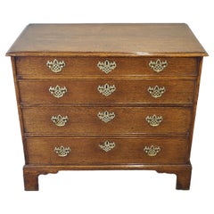 18th Century Oak Chest Of Drawers.