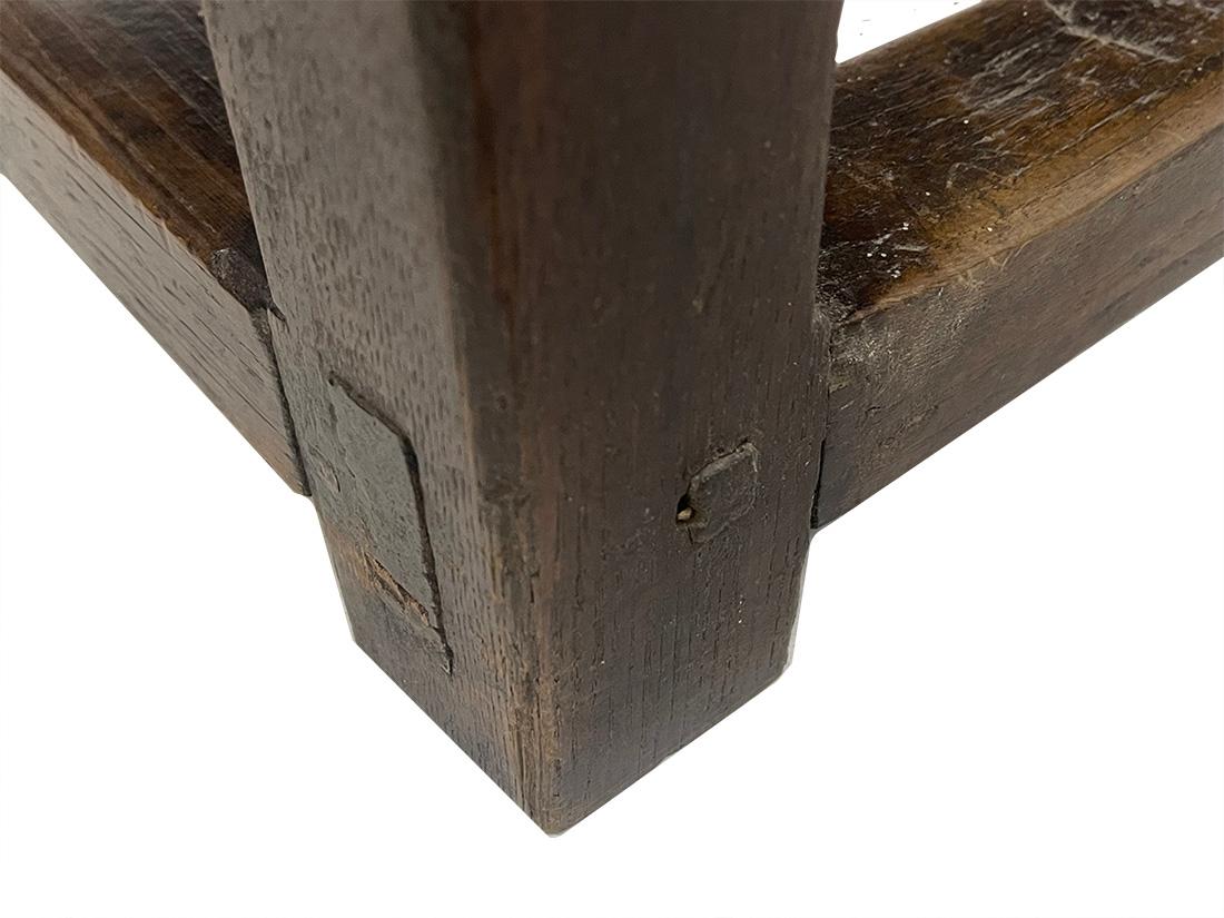 Table basse en chêne du 18e siècle en vente 1