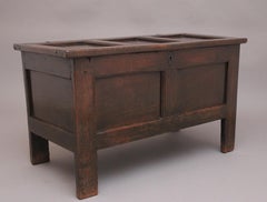 18th Century oak coffer