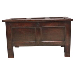 18th Century oak coffer