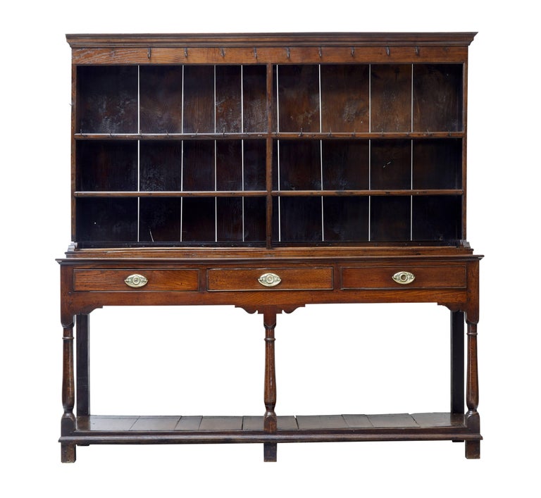 18th Century Oak Dresser And Rack For Sale At 1stdibs