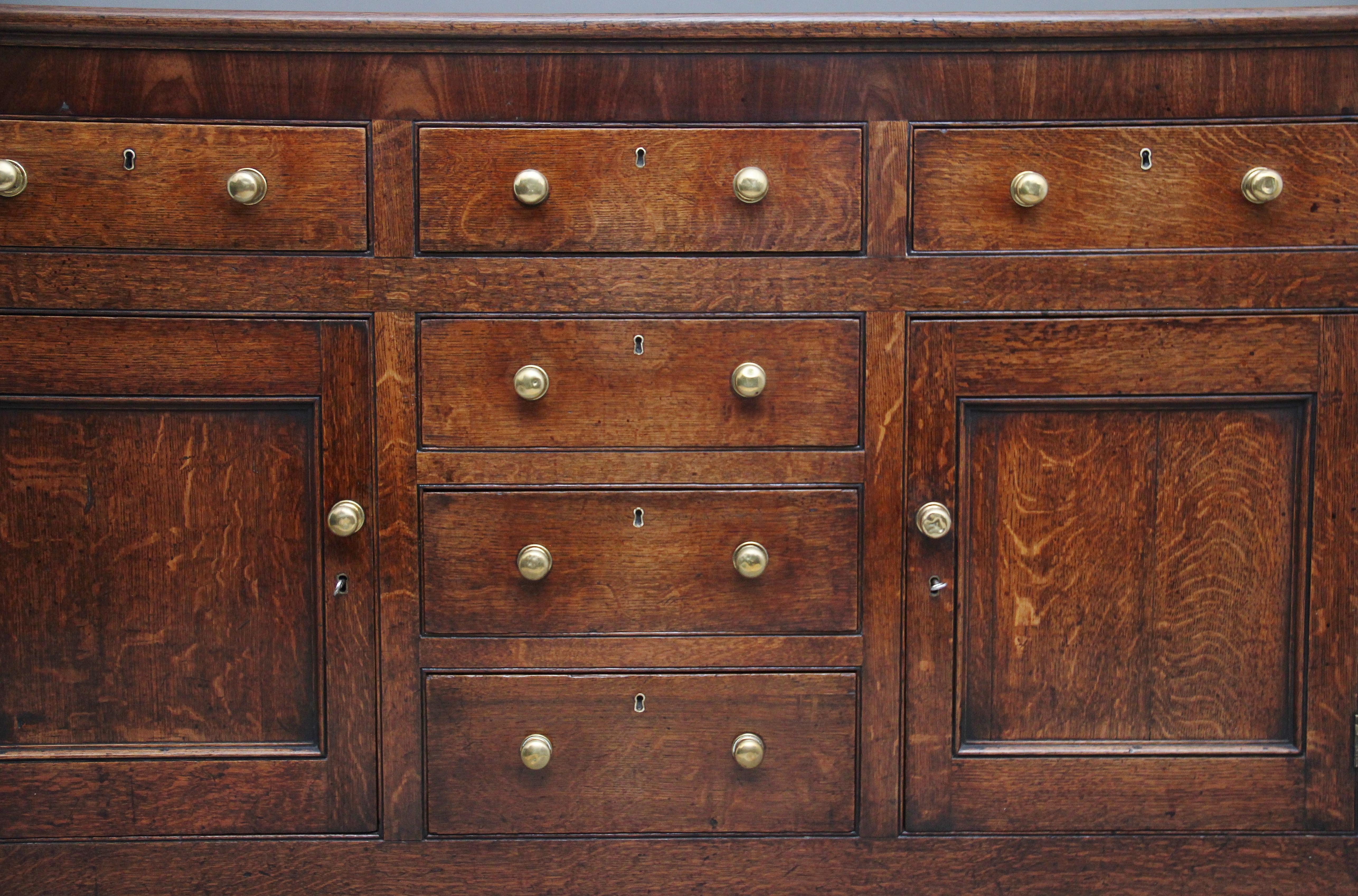 18th Century Oak Dresser Base 5