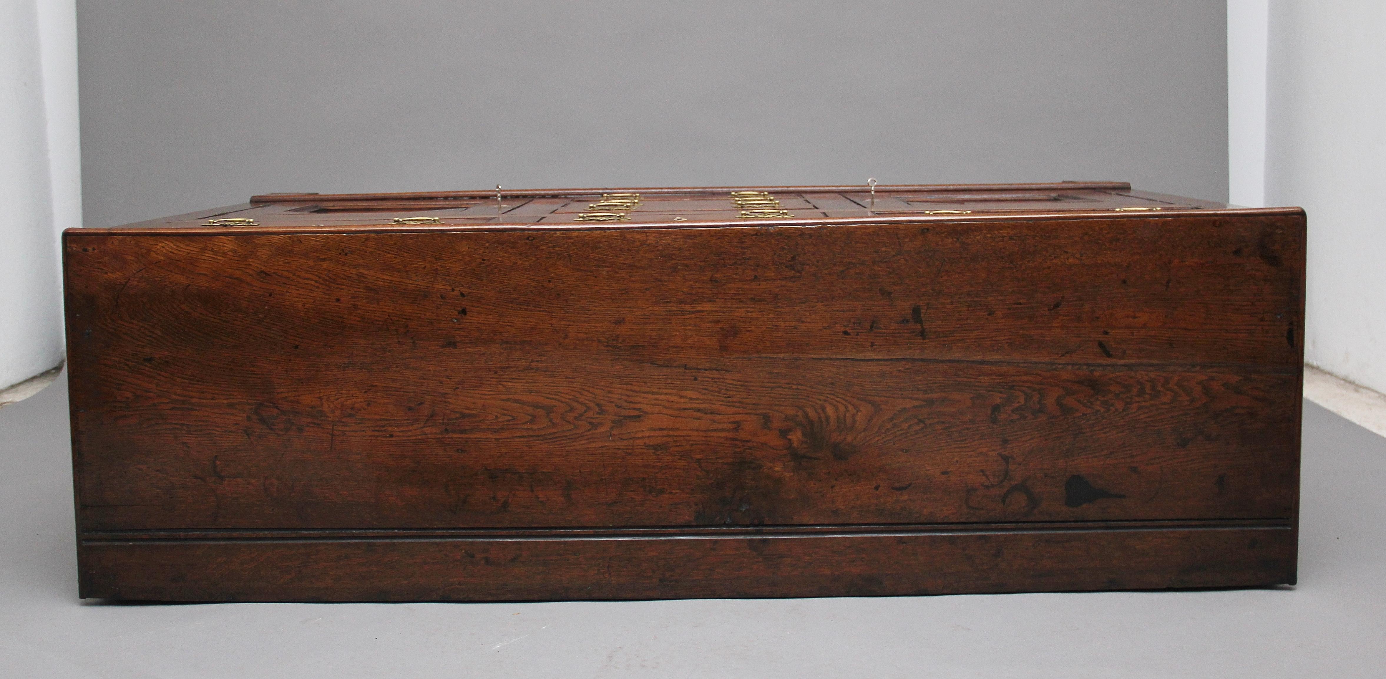 18th Century Oak Dresser Base 1