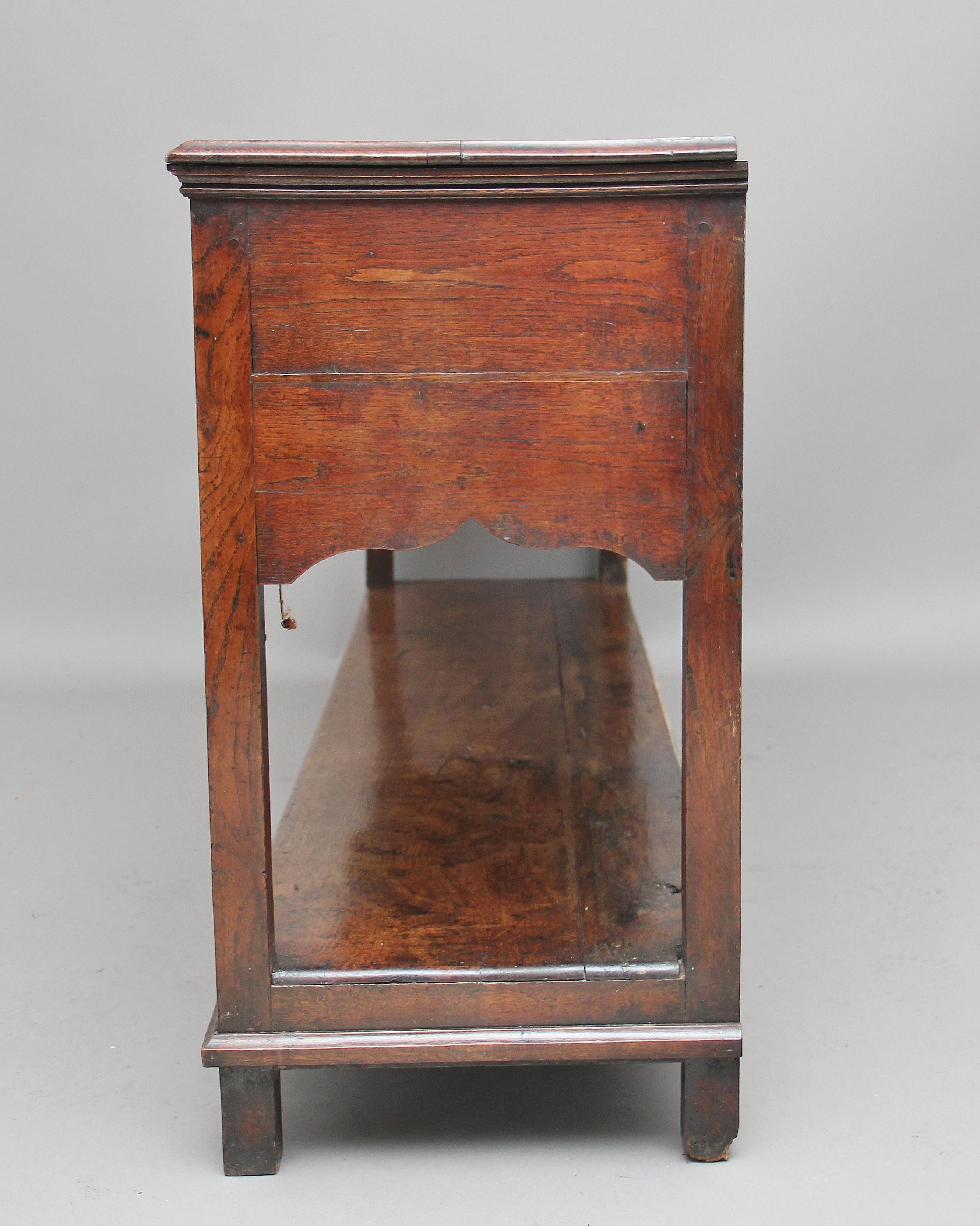 Late 18th Century 18th Century Oak Dresser
