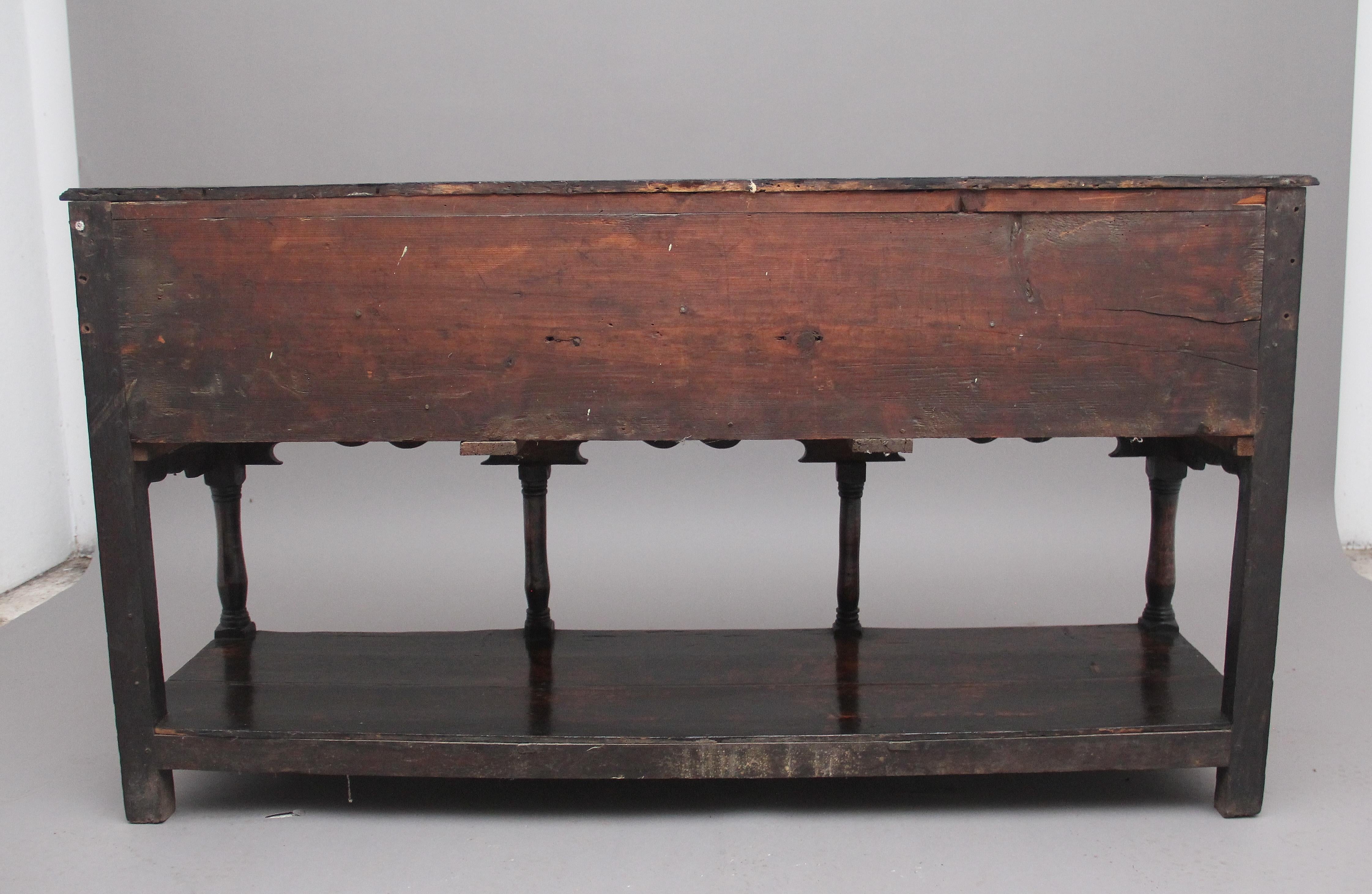 18th Century Oak Dresser 1