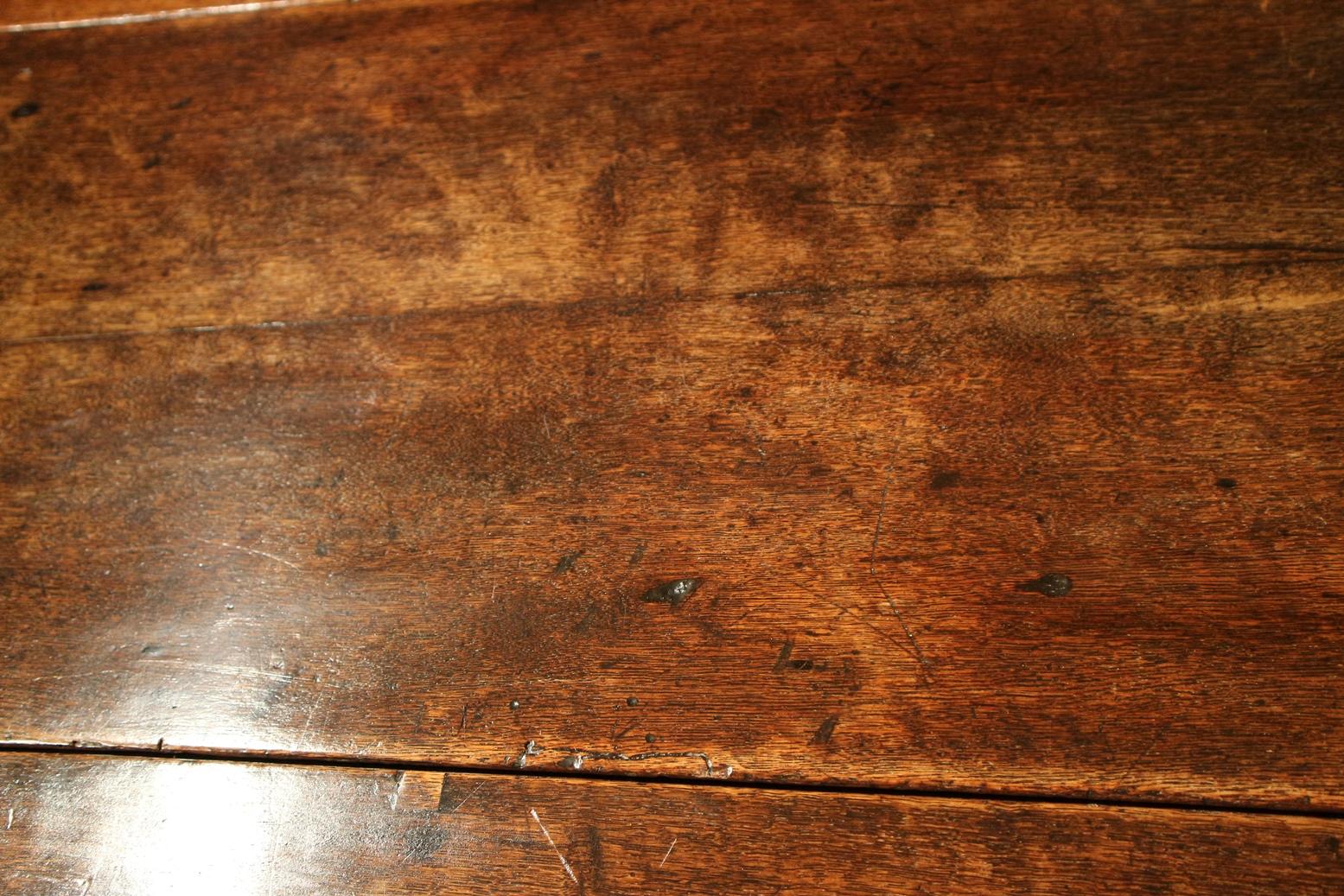 18th Century Oak Drop Leaf Table 4
