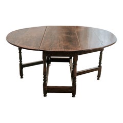18th Century Oak Gateleg Table