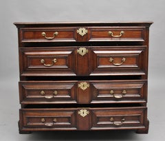 18th Century Oak Geometric Chest of Drawers