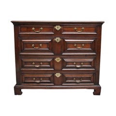 18th Century Oak Geometric Chest of Drawers
