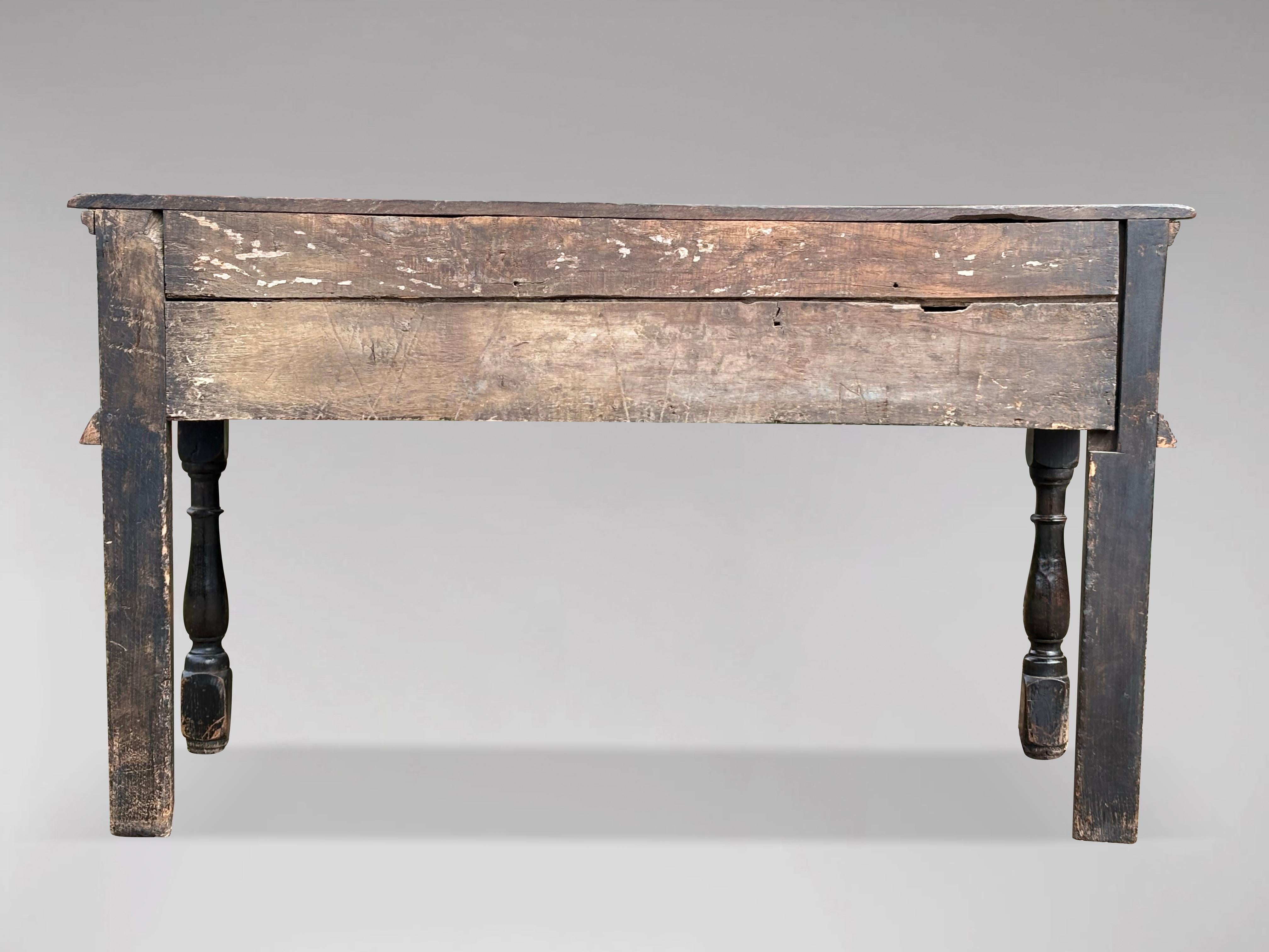 18th Century Oak Geometric Dresser For Sale 1