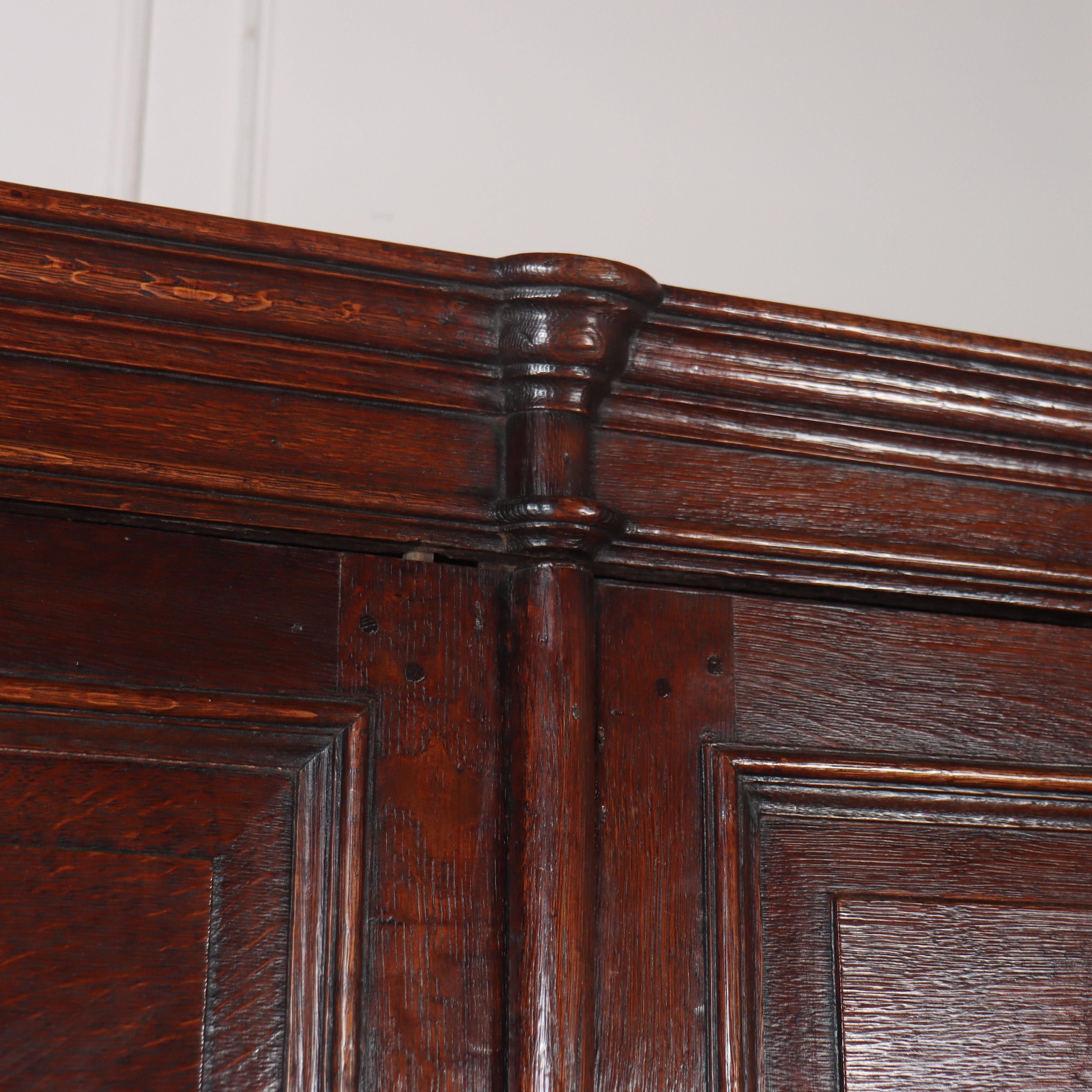 18th Century Oak Hall Cupboard For Sale 3