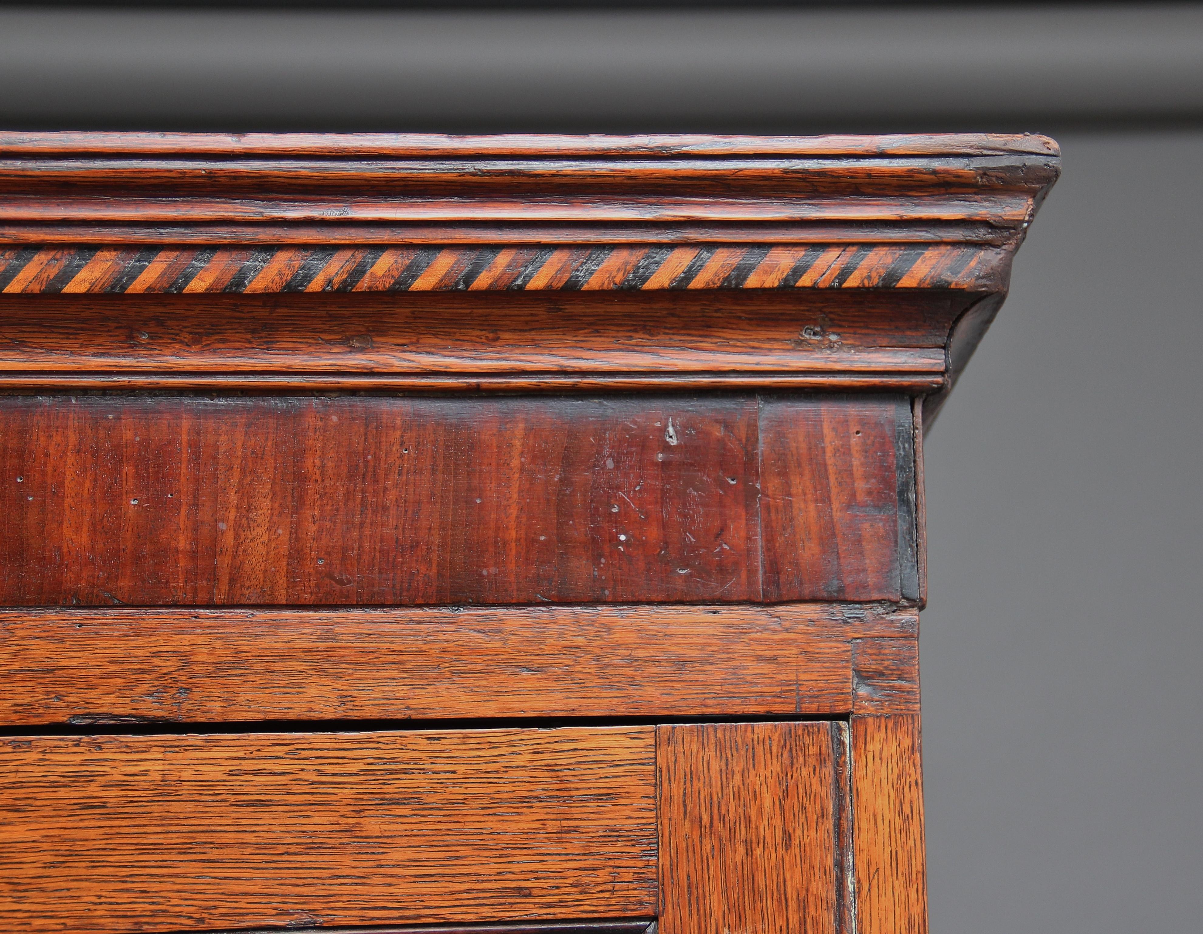 18th Century Oak Housekeepers Cupboard 3