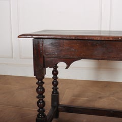 18th Century Oak Lamp Table