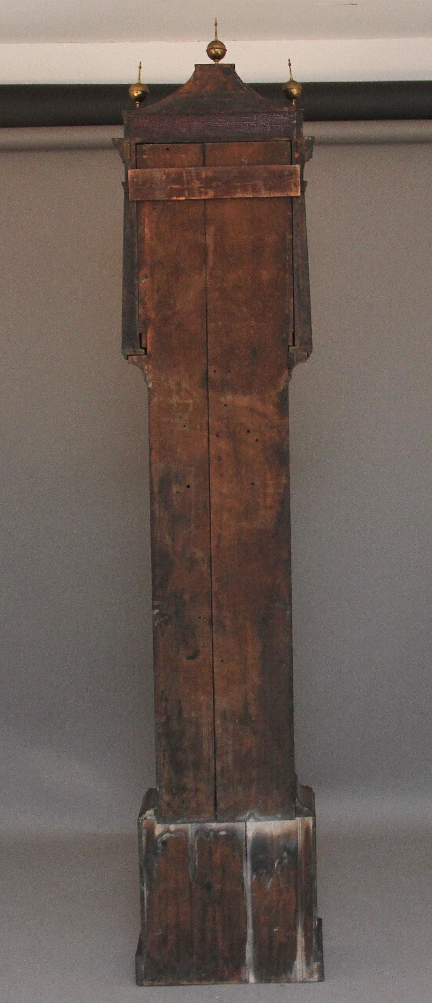 18th Century Oak Long Case Clock 5