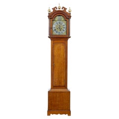 18th century oak longcase clock by James Draycot 
