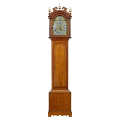18. Jahrhundert Eiche Standuhr von James Draycot Wells