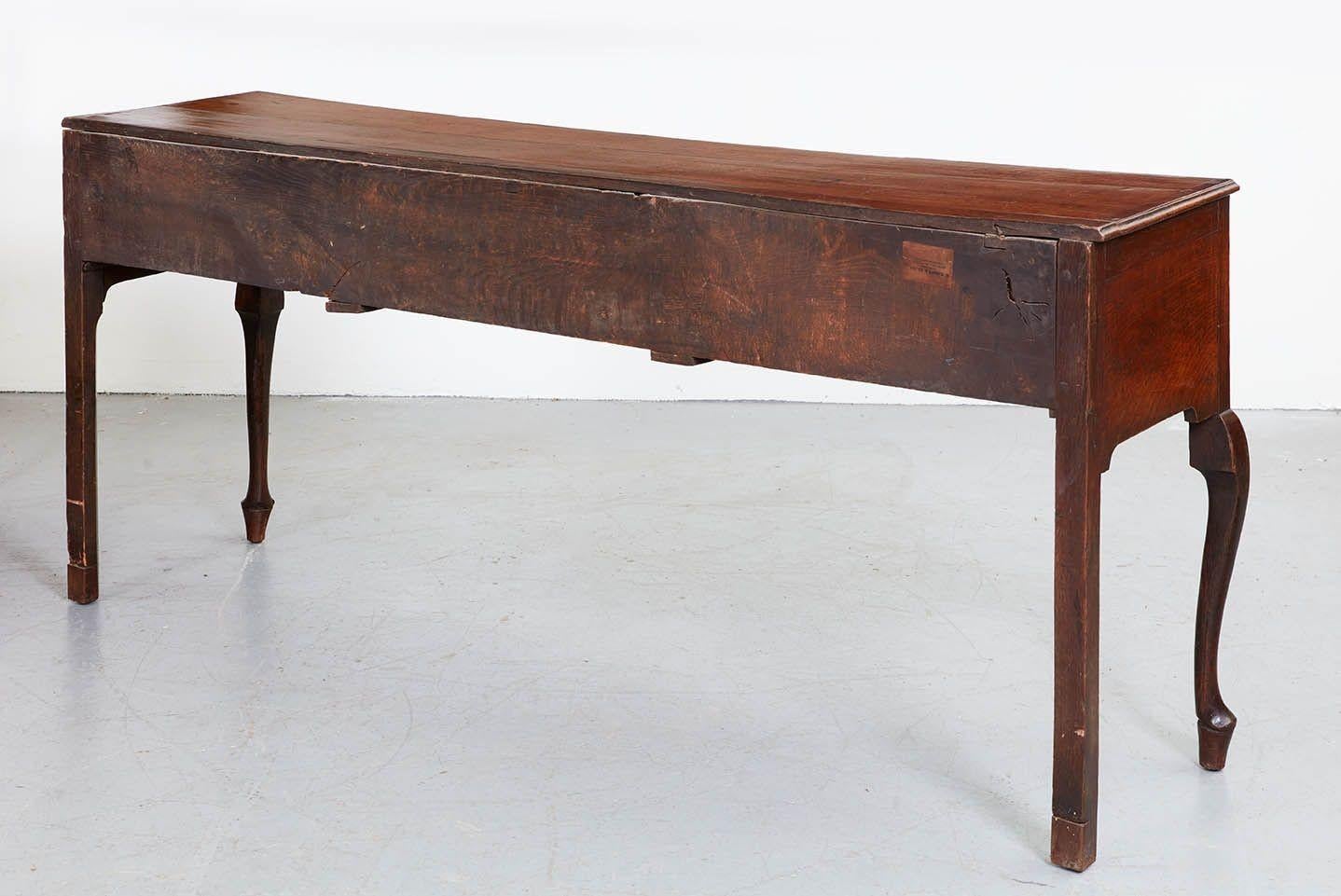 18th Century Oak Low Dresser 8