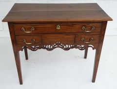 18th Century Oak Lowboy