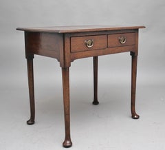 18th Century Oak Lowboy