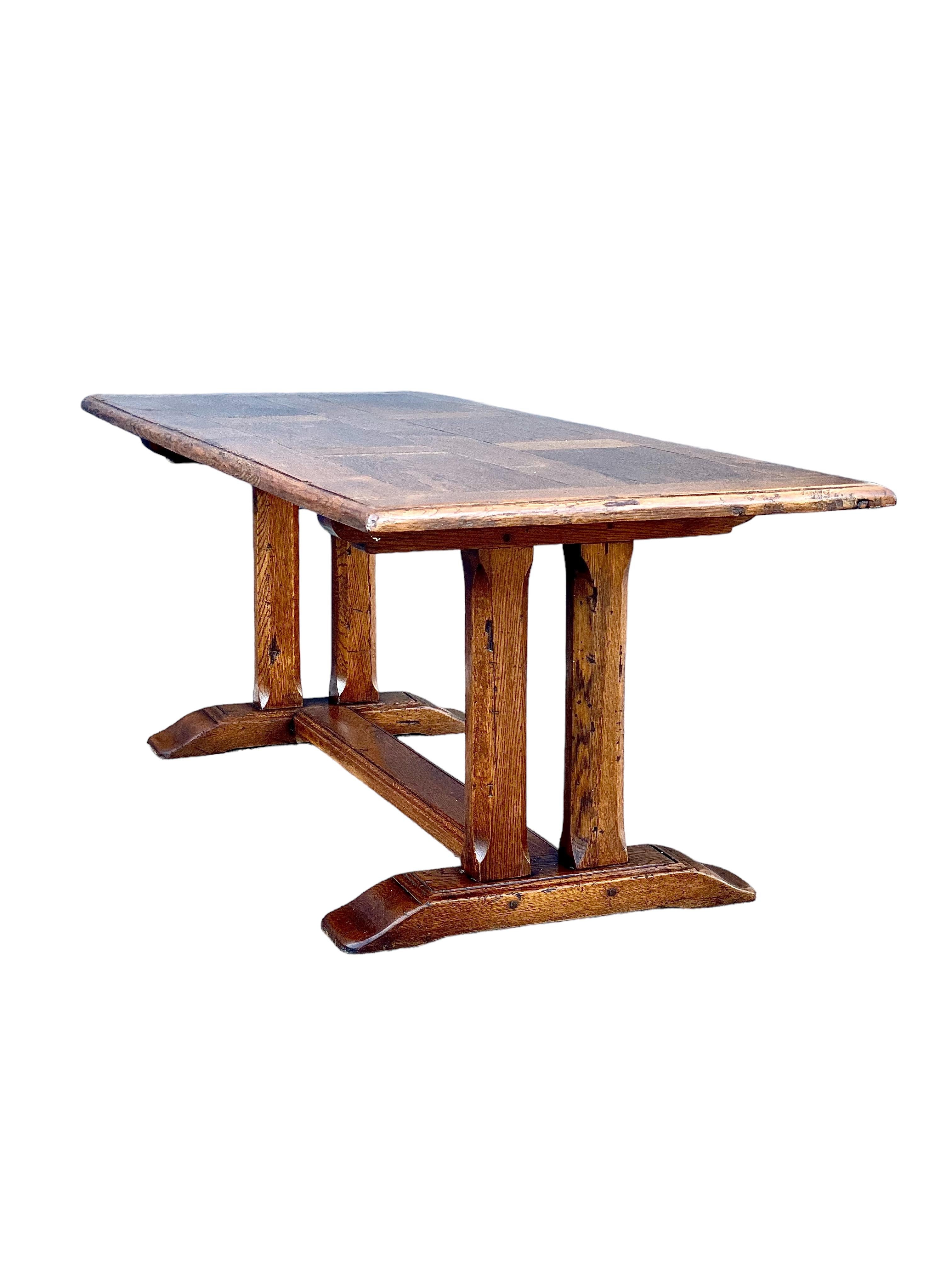 18th Century Oak Monastery Refectory Table For Sale 3