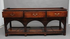 18th Century Oak Pot Board Dresser