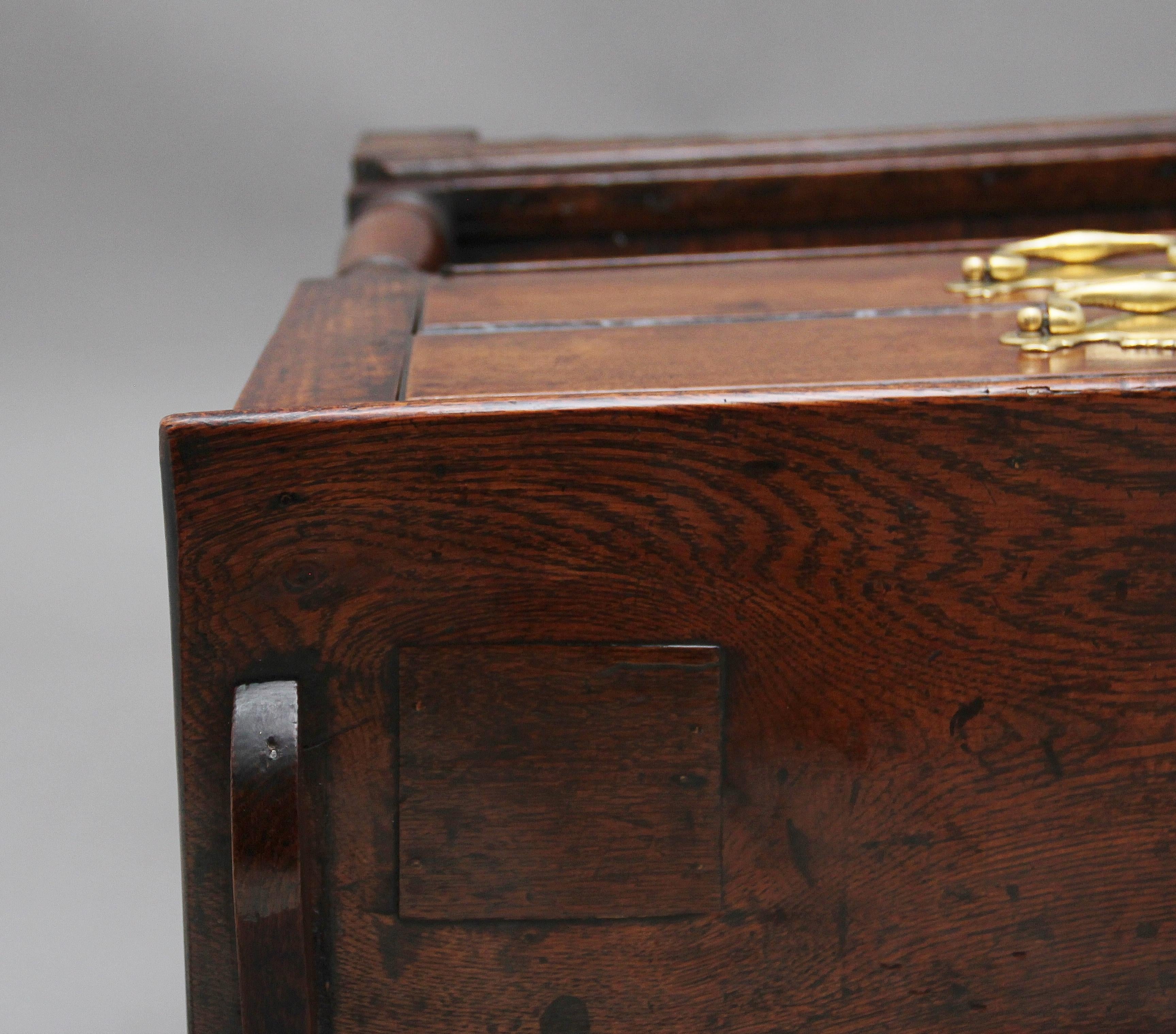 18th Century Oak Potboard Dresser 1