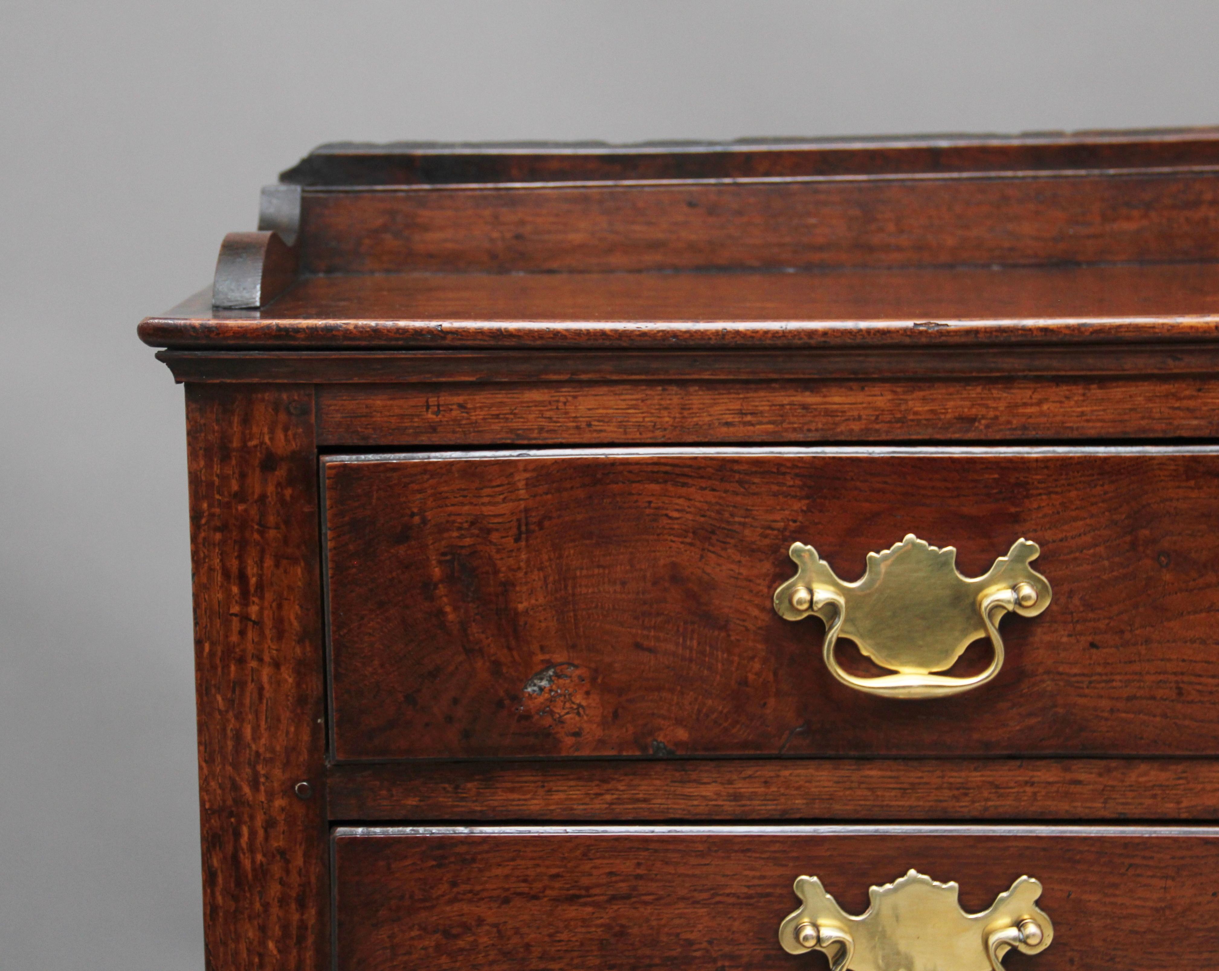 18th Century Oak Potboard Dresser 2