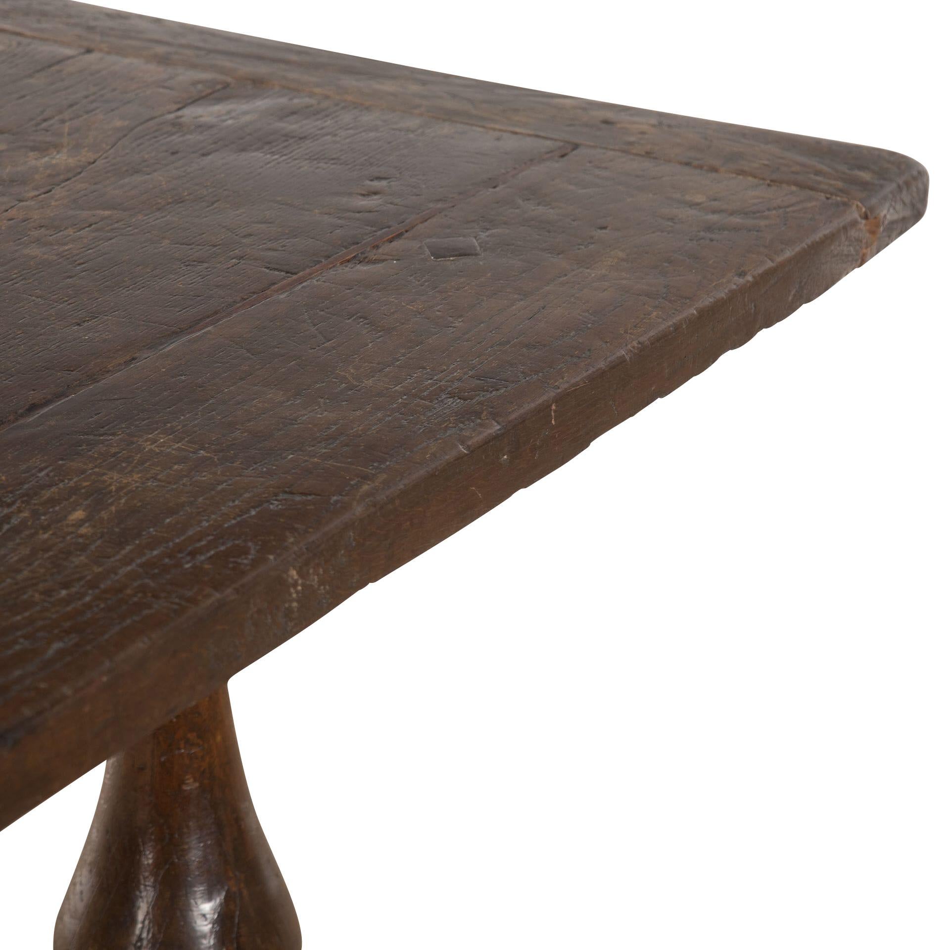 18th Century Oak Refectory Table For Sale 1