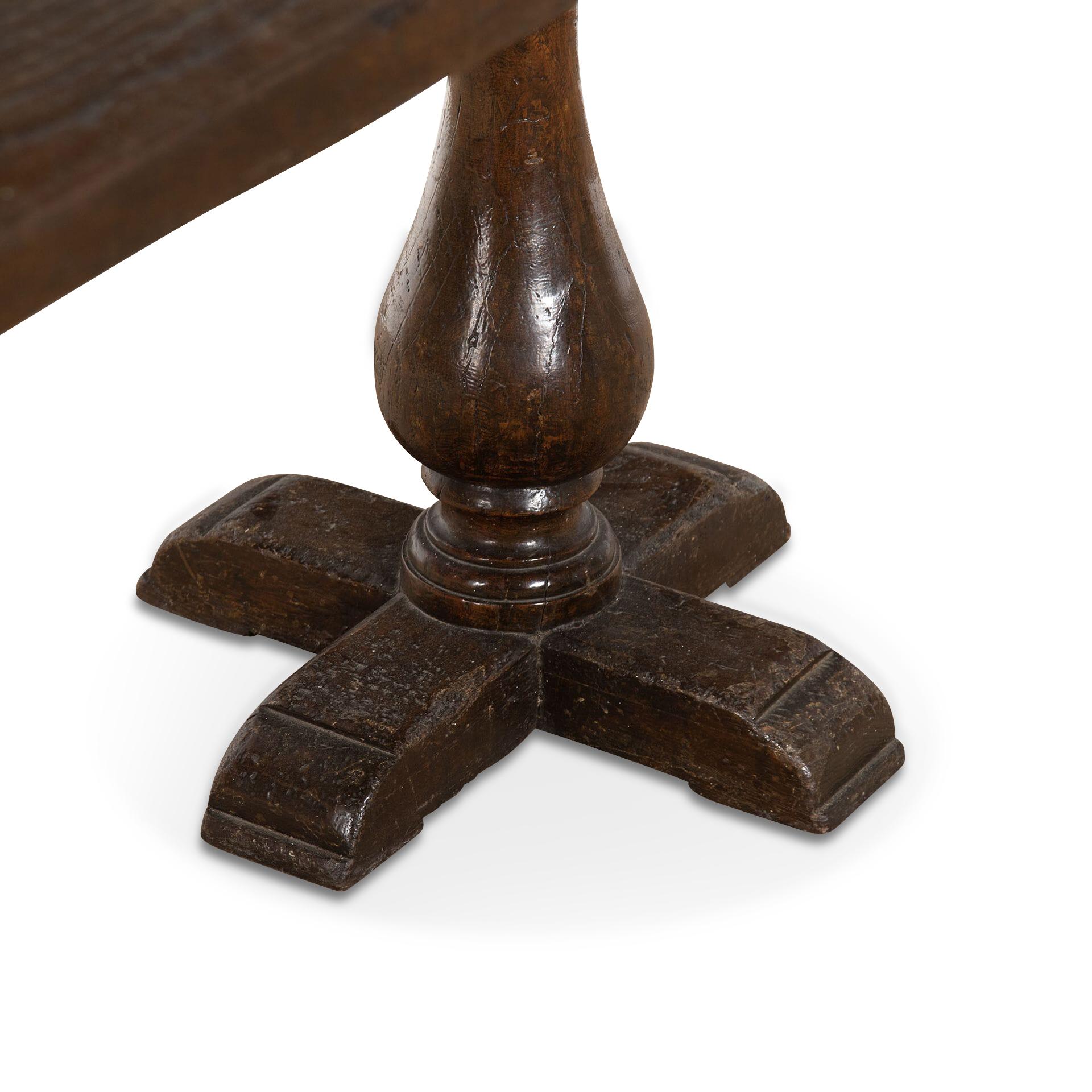 18th Century Oak Refectory Table For Sale 2