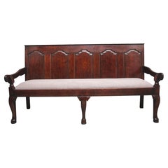 Antique 18th Century Oak Settle