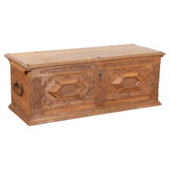 Baule o scrigno in Oak del XVIII secolo, Danimarca