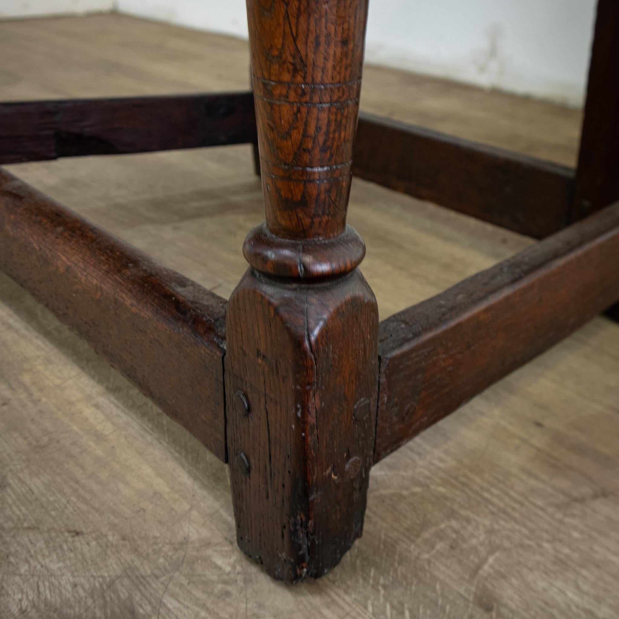18th Century Oak Wainscot Chair For Sale 1