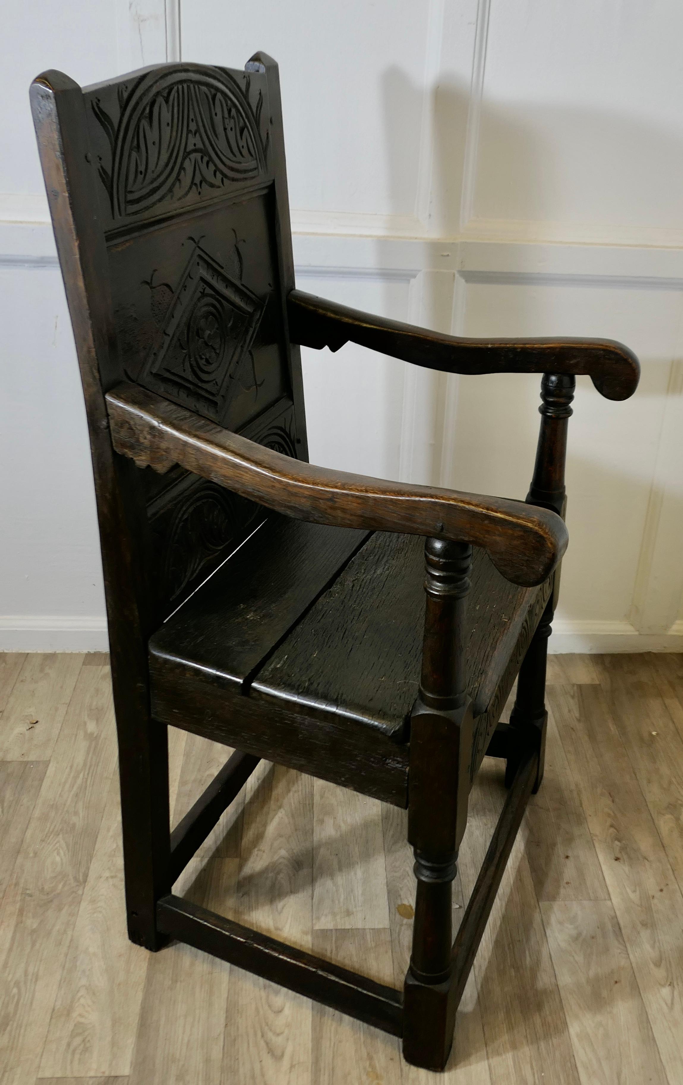 Chaise de salon Wainscot du 18ème siècle  Cette belle chaise en vente 1