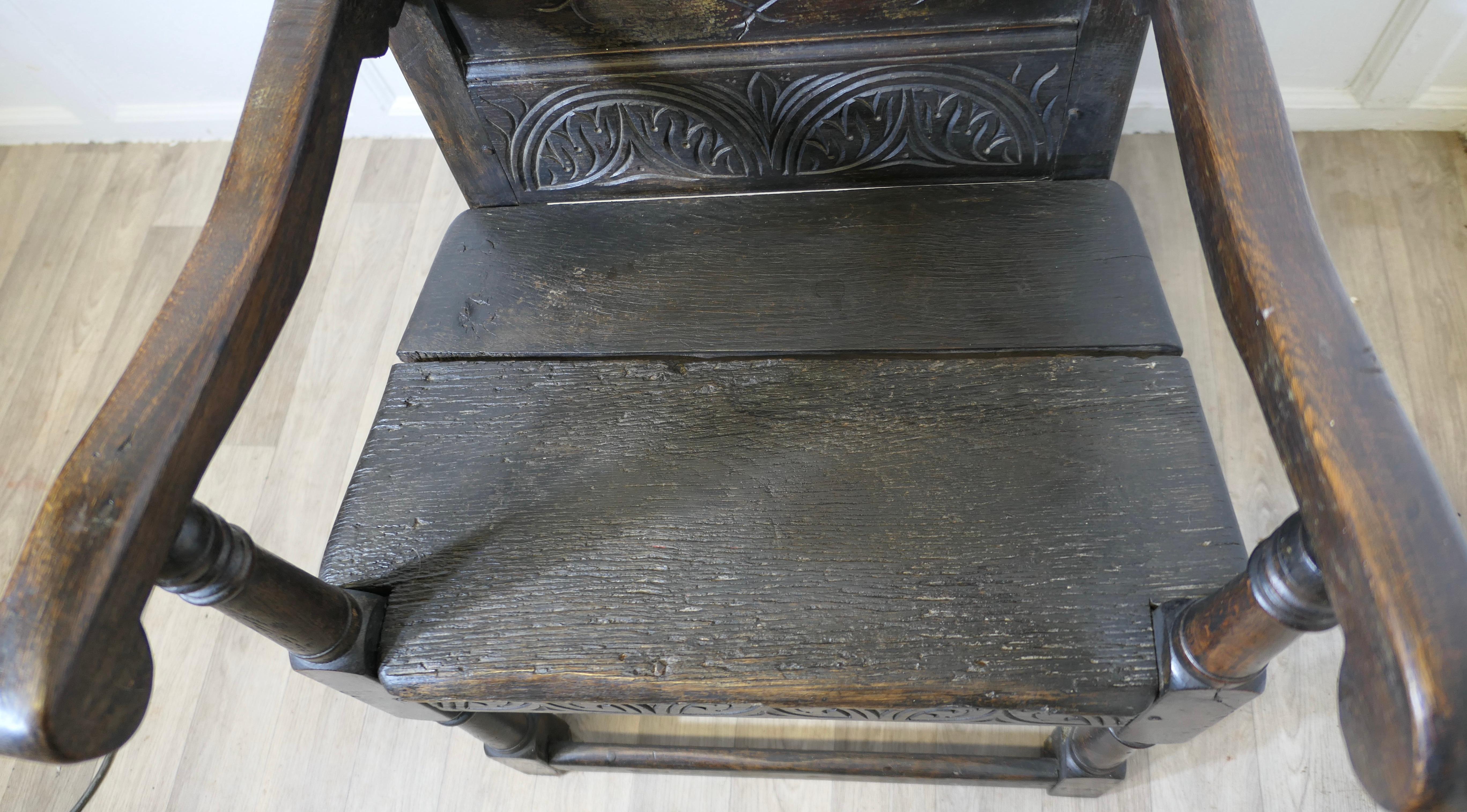 Chaise de salon Wainscot du 18ème siècle  Cette belle chaise en vente 3