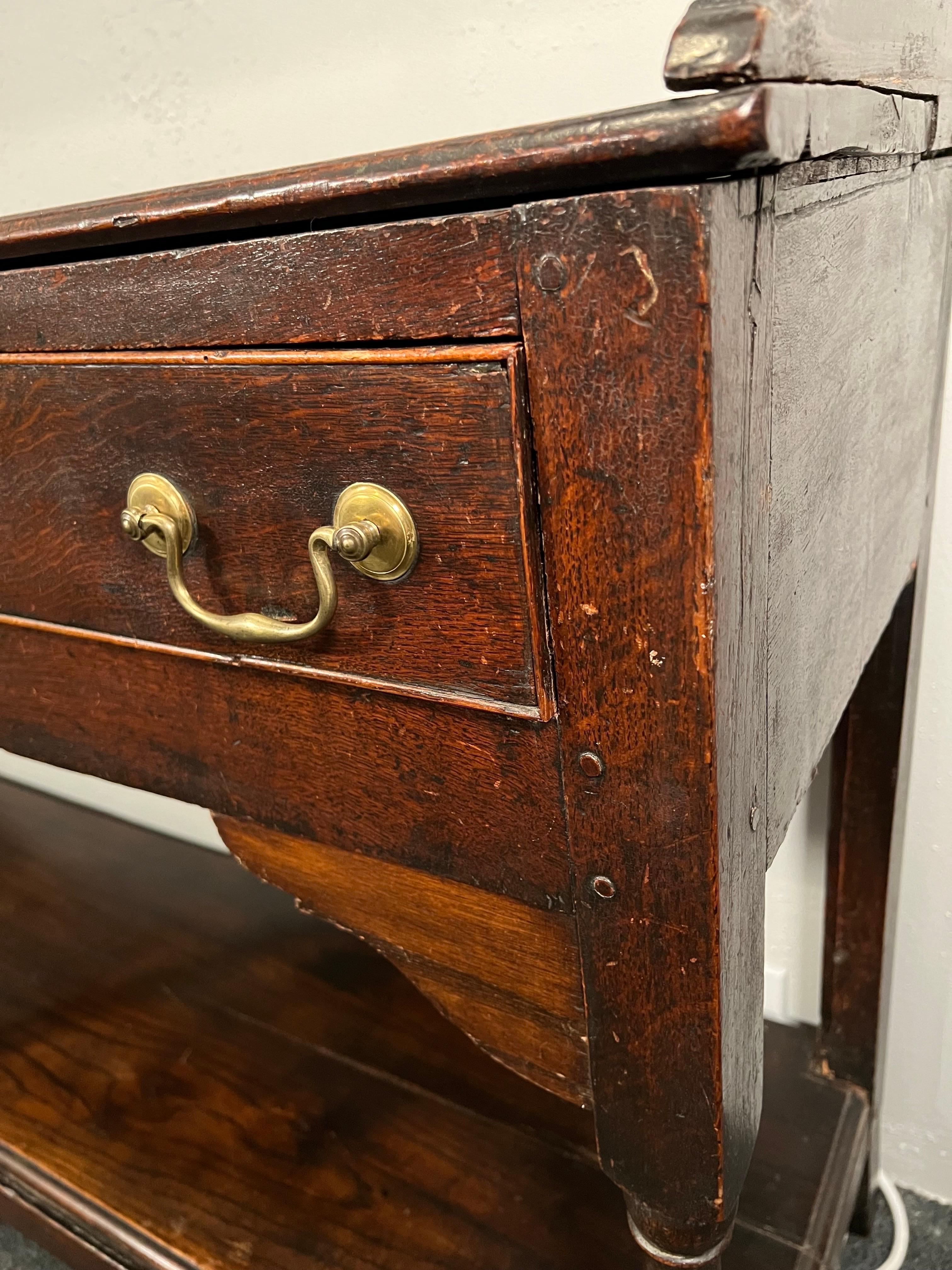 18th Century Oak Welsh Dresser For Sale 13