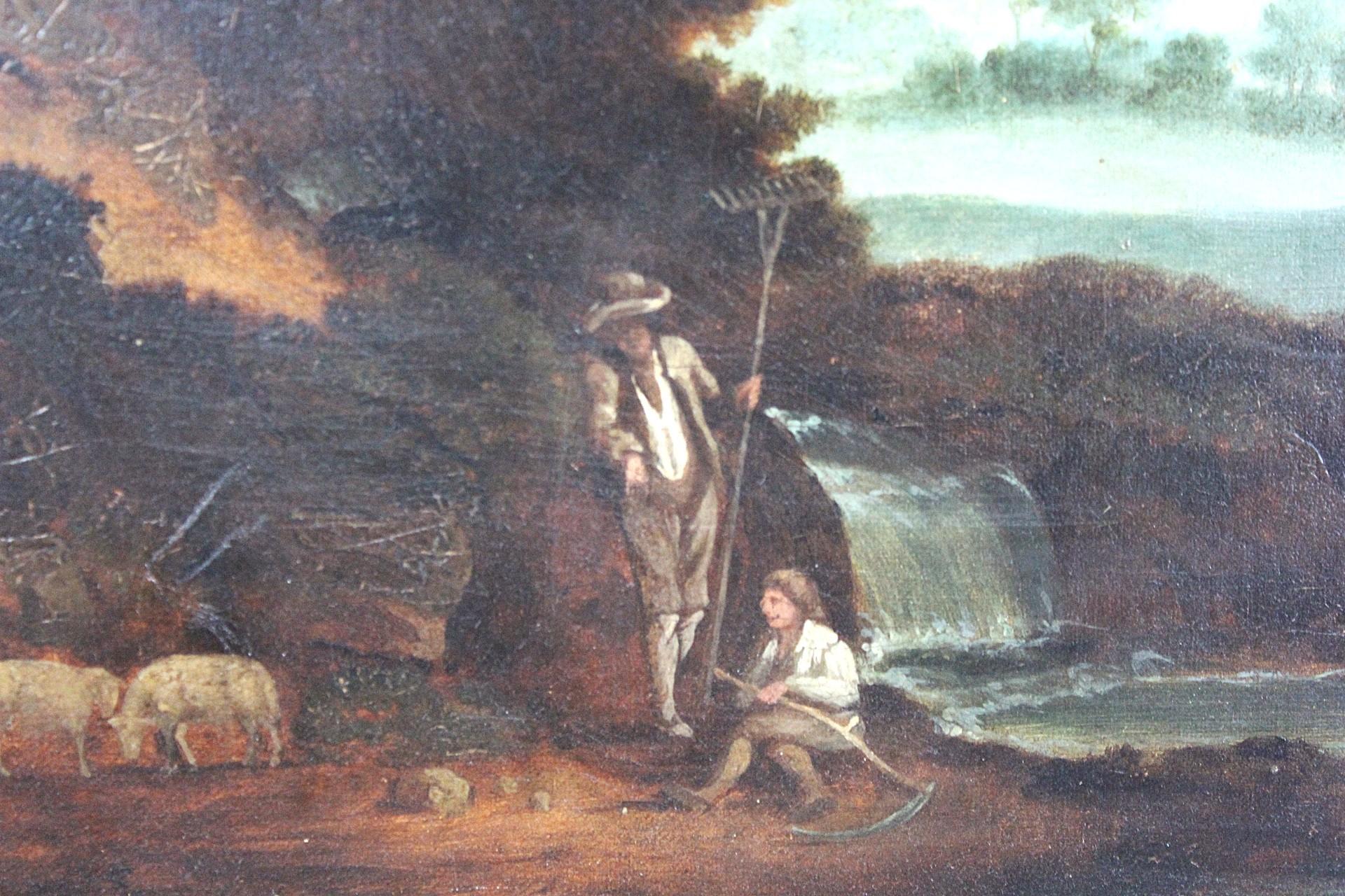 XVIII secolo del cerchio Richard Wilson (circle) Paesaggio pastorale in vendita 5