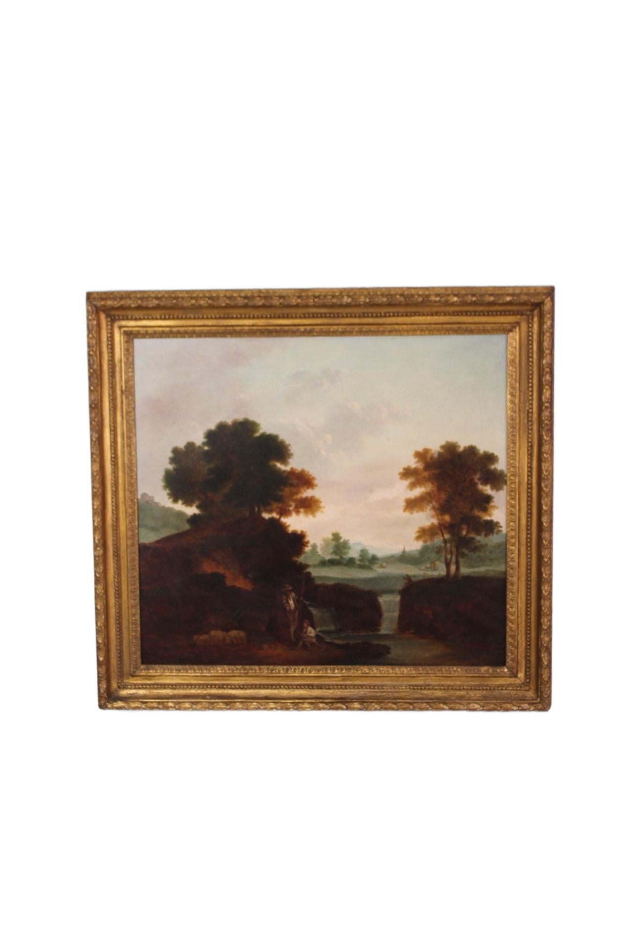 Fino al XVIII secolo XVIII secolo del cerchio Richard Wilson (circle) Paesaggio pastorale in vendita